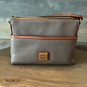 Dooney and Bourke Pebble Grain Ginger Crossbody